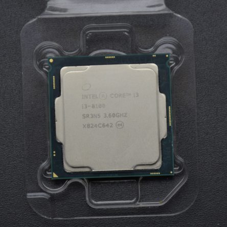 Intel i3-8100 3.60GHz 8th Gen 6MB Cache Quad Core Socket 1151 OEM CPU SR3N5