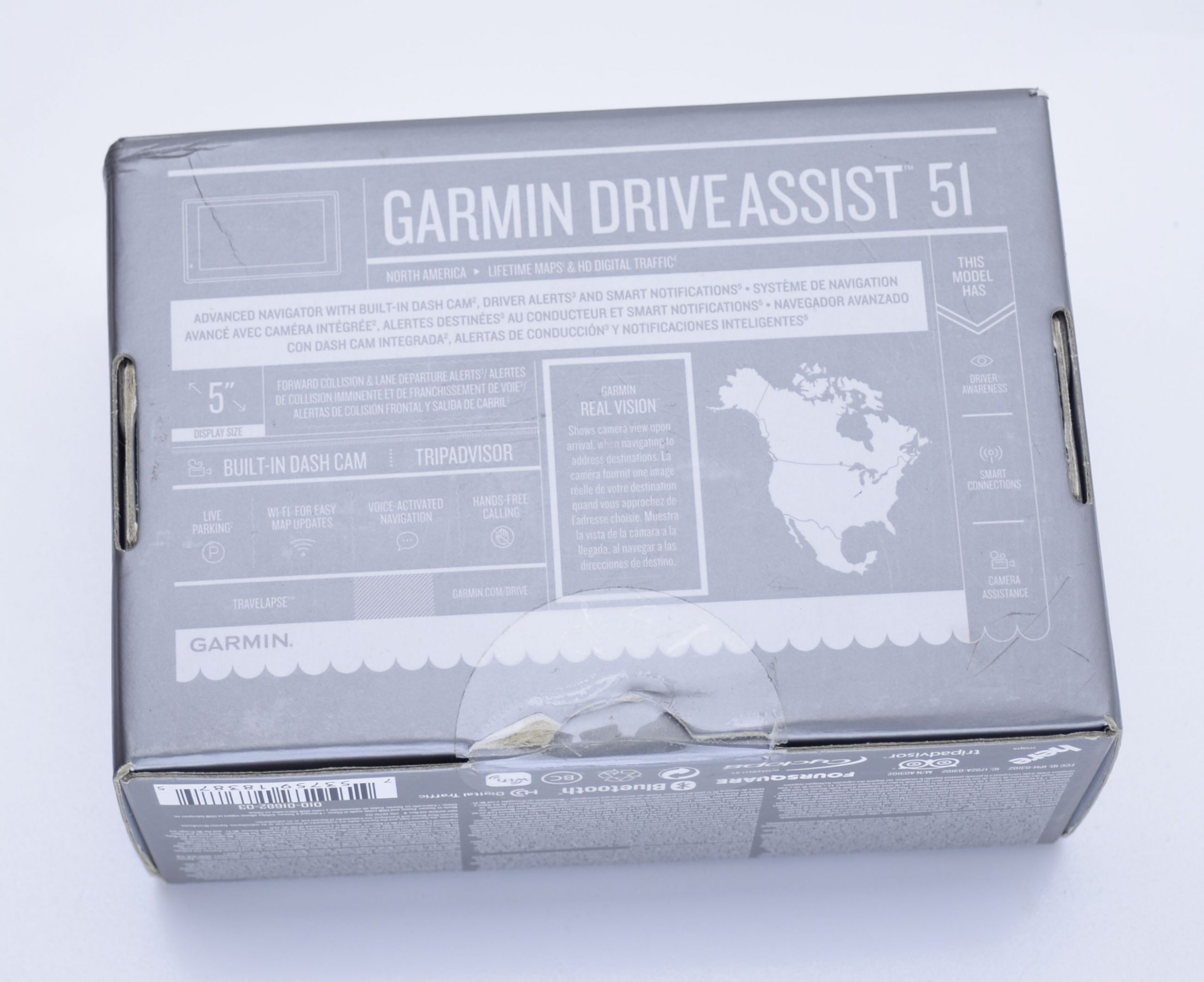 Garmin DriveAssist 51 LMTHD w/ Lifetime Maps & live traffic & Dashcam & 16GB SD - Image 8
