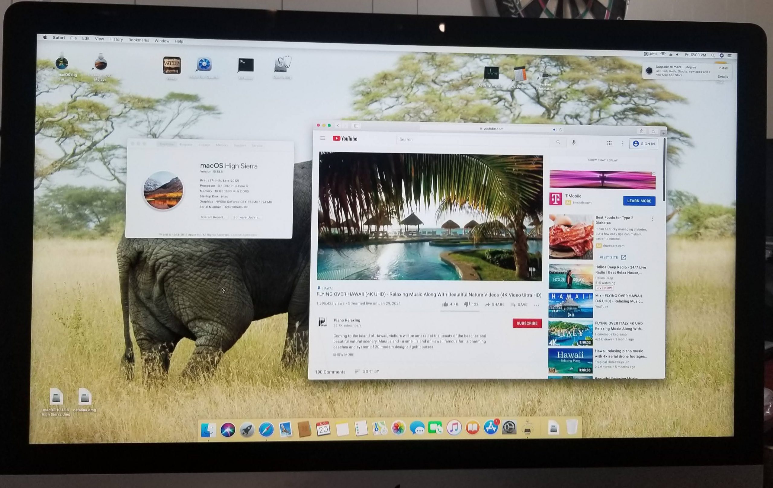 Original iMac A1419 2K 27" LM270WQ1(SD)(F1) LCD Screen No Chips/Cracks (READ)