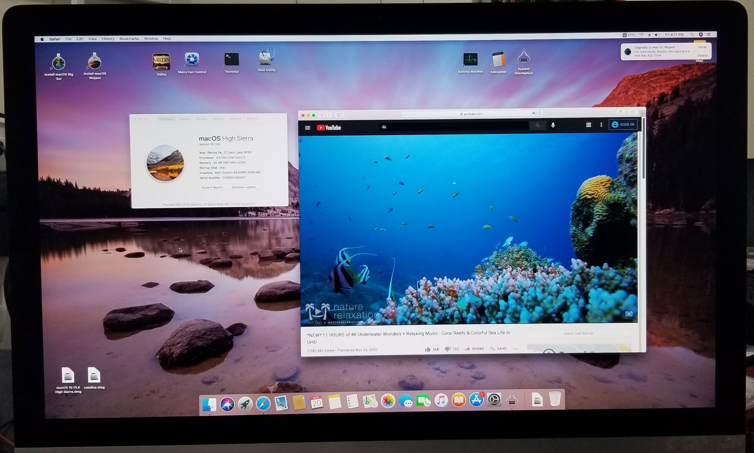 iMac A1419 Retina 5K 27" LM270QQ1(SD)(B1) LCD Screen No Chips/Cracks READ