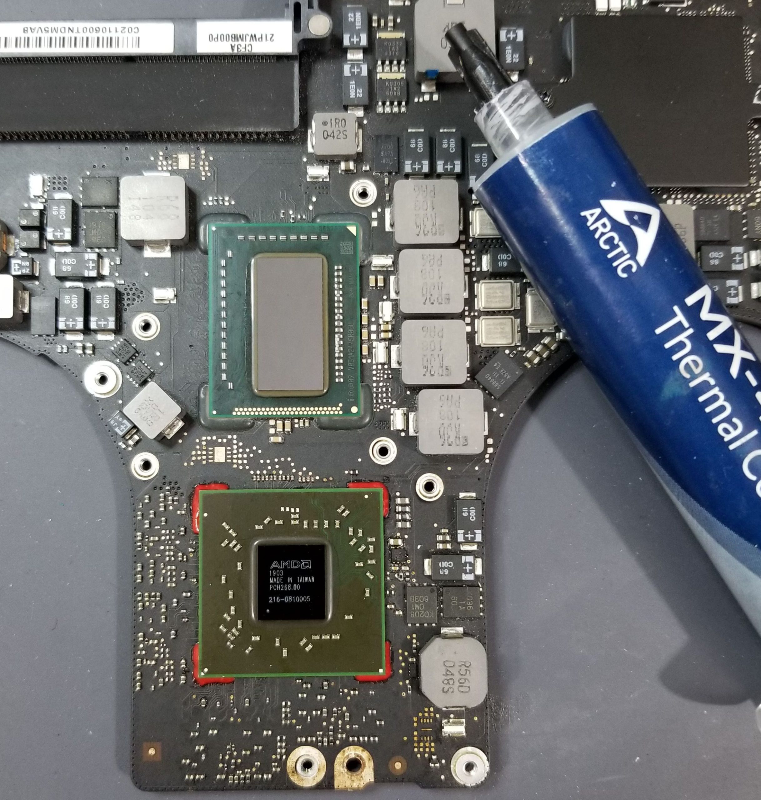 MacBook Pro 17 A1297 2011 i7 2.3GHz Logic Board GPU 6750M 1GB 820-2914-A - Image 4