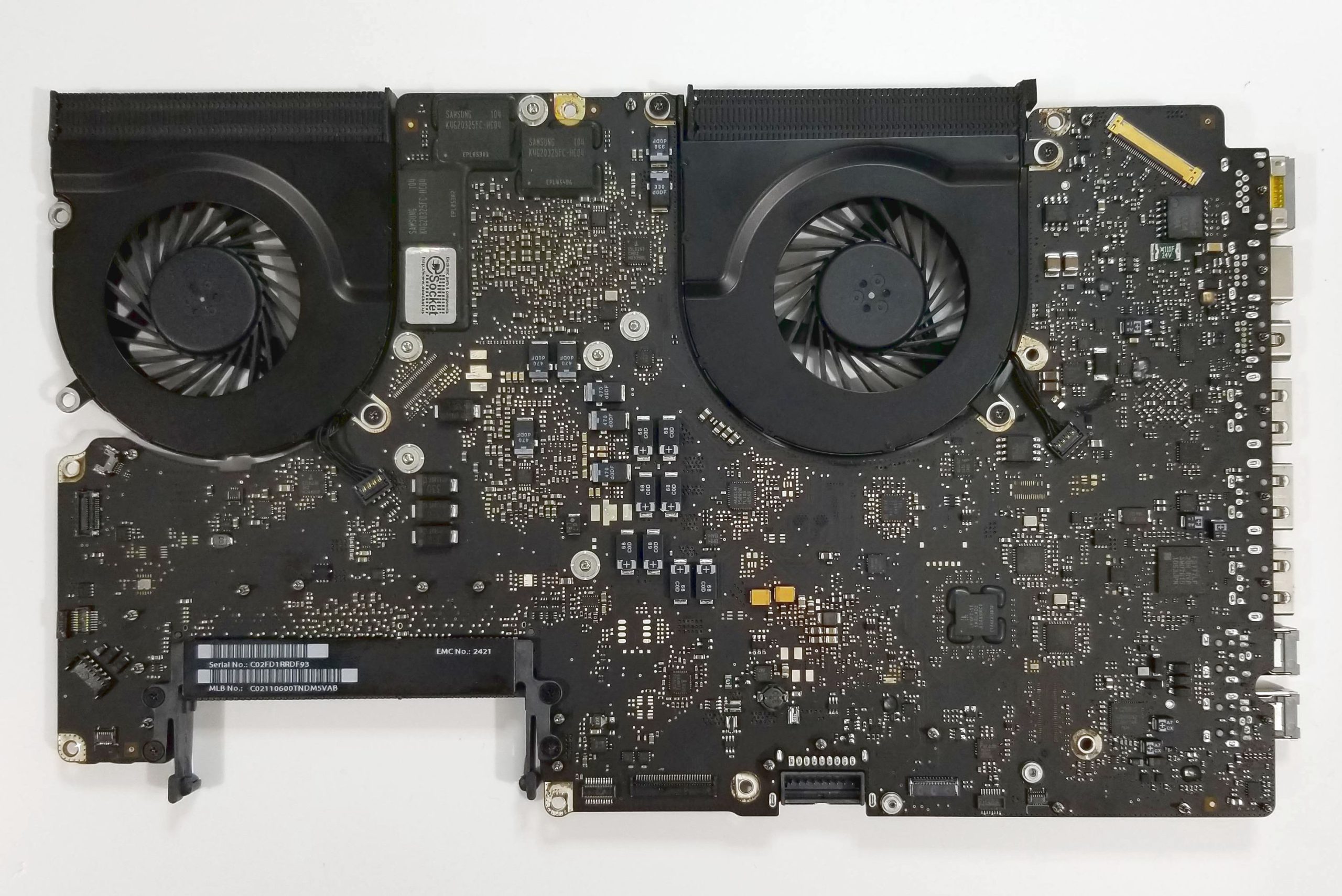 MacBook Pro 17 A1297 2011 i7 2.3GHz Logic Board GPU 6750M 1GB 820-2914-A - Image 2