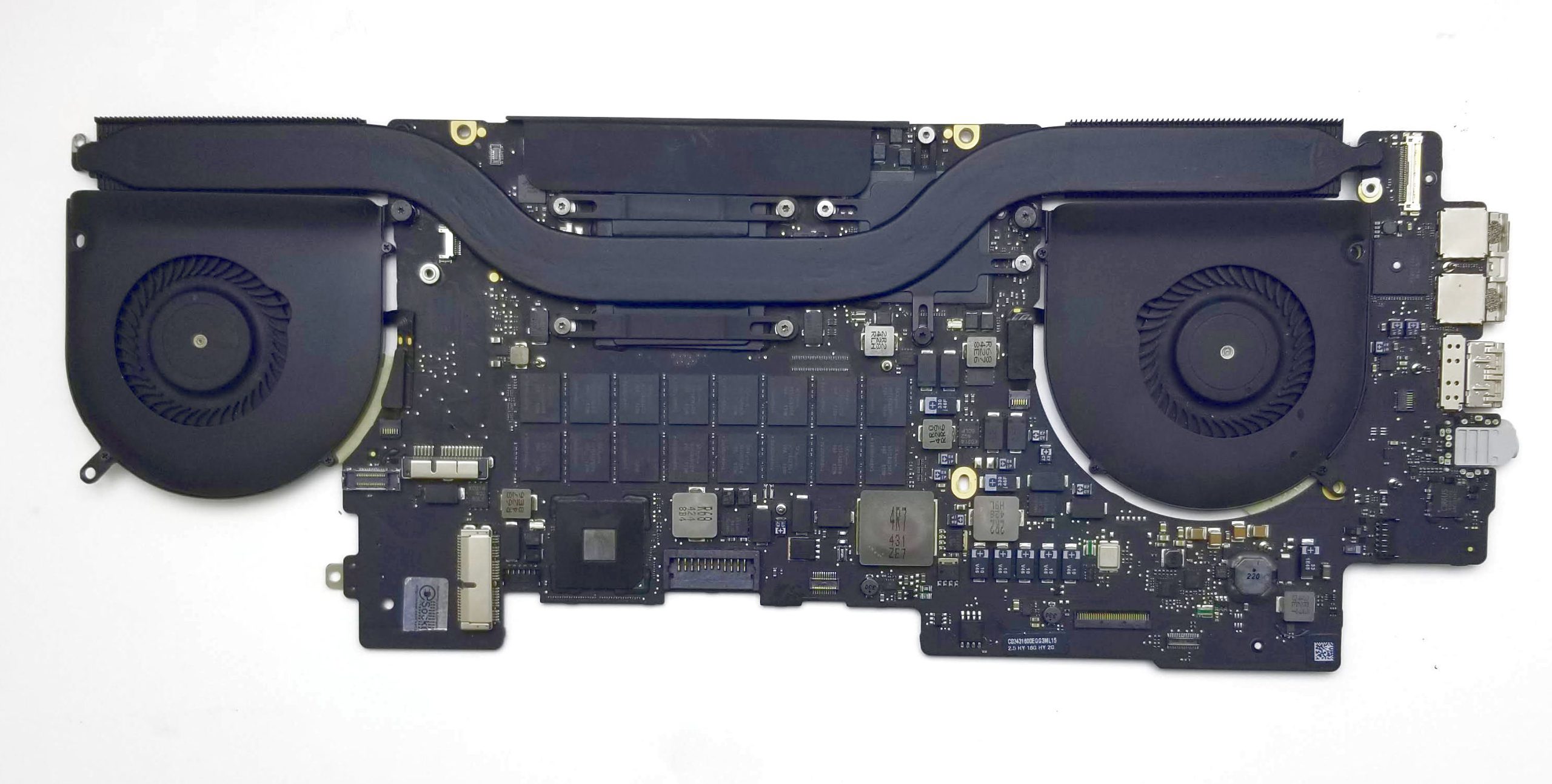 MacBook Pro 15 A1398 Mid 2014 i7 2.5 GHz 16GB Logic Board 820-3787-A Dual GPU