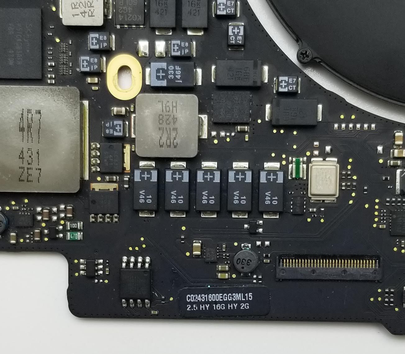 MacBook Pro 15 A1398 Mid 2014 i7 2.5 GHz 16GB Logic Board 820-3787-A Dual GPU - Image 4