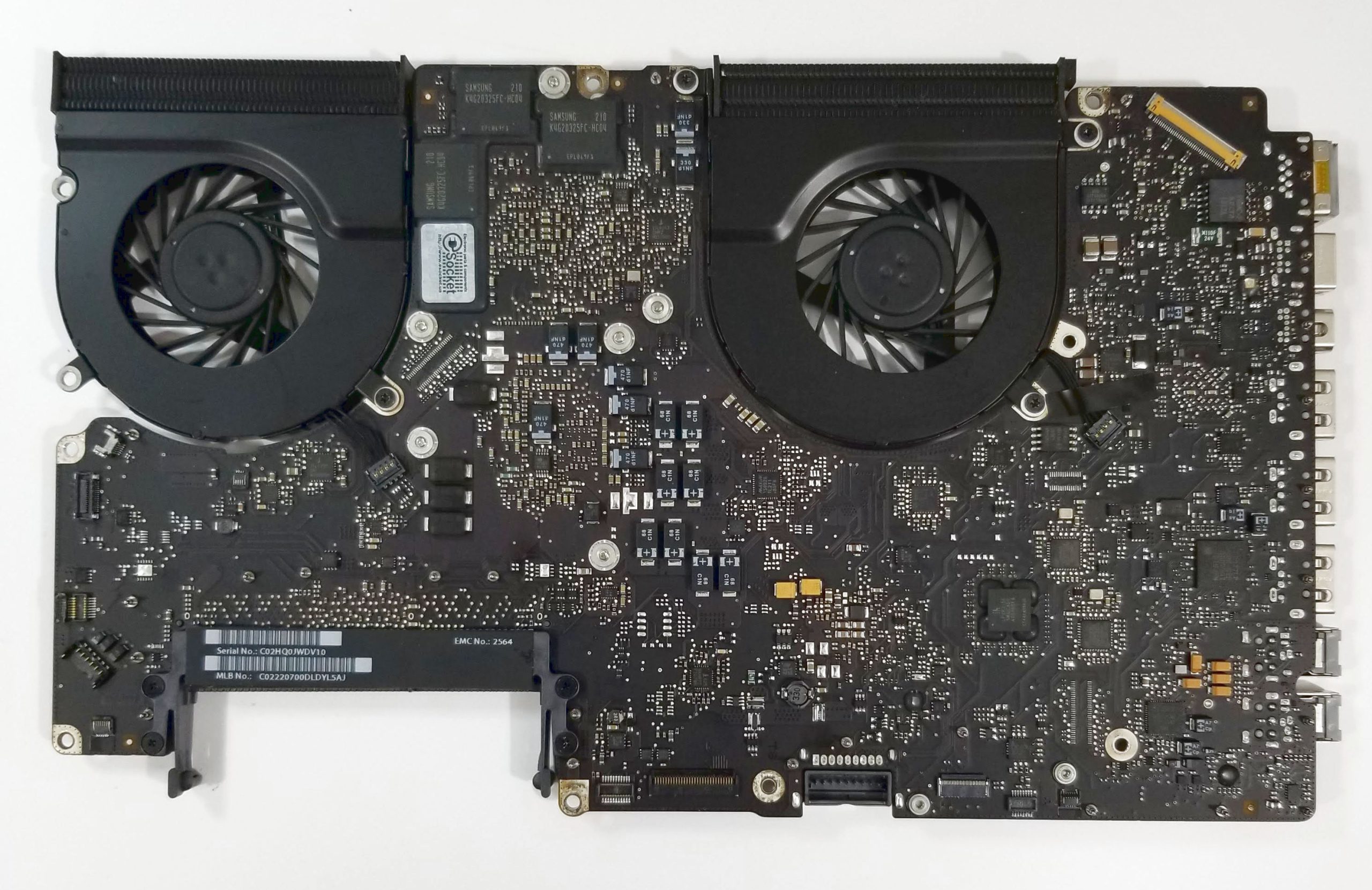 MacBook Pro 17" A1297 2011 i7 2.4GHz GPU 6770M 1GB Logic Board 820-2914-B - Image 2