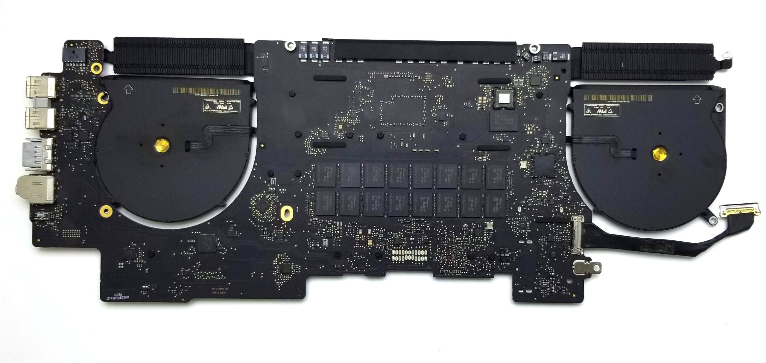 MacBook Pro 15" A1398 Mid 2014 i7 2.8 GHz 16GB Logic Board 820-3662-A TESTED - Image 2