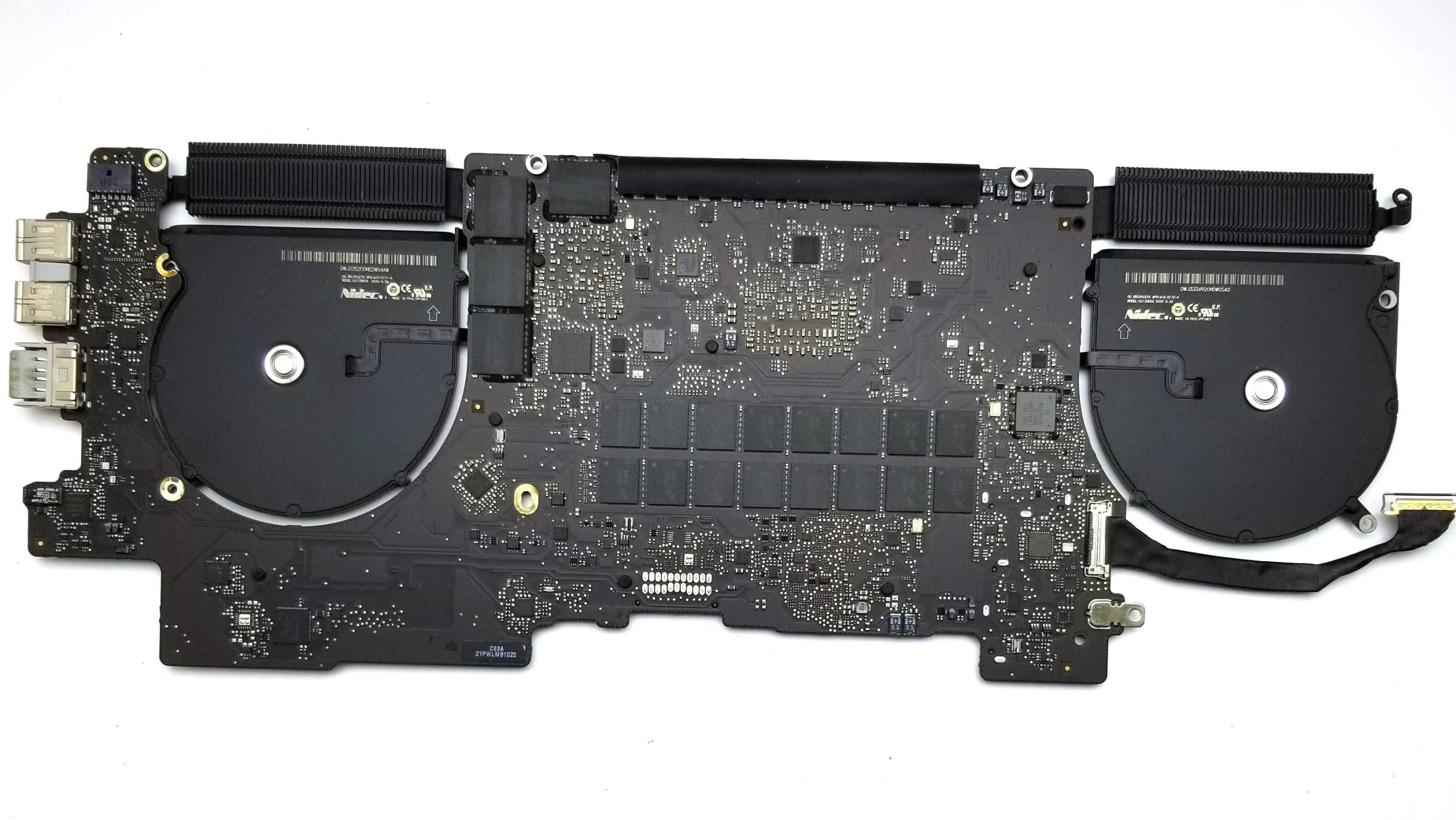 MacBook Pro 15 A1398 Mid 2012 i7 2.6GHz 16GB Logic Board 820-3332-A Dual GPU - Image 3