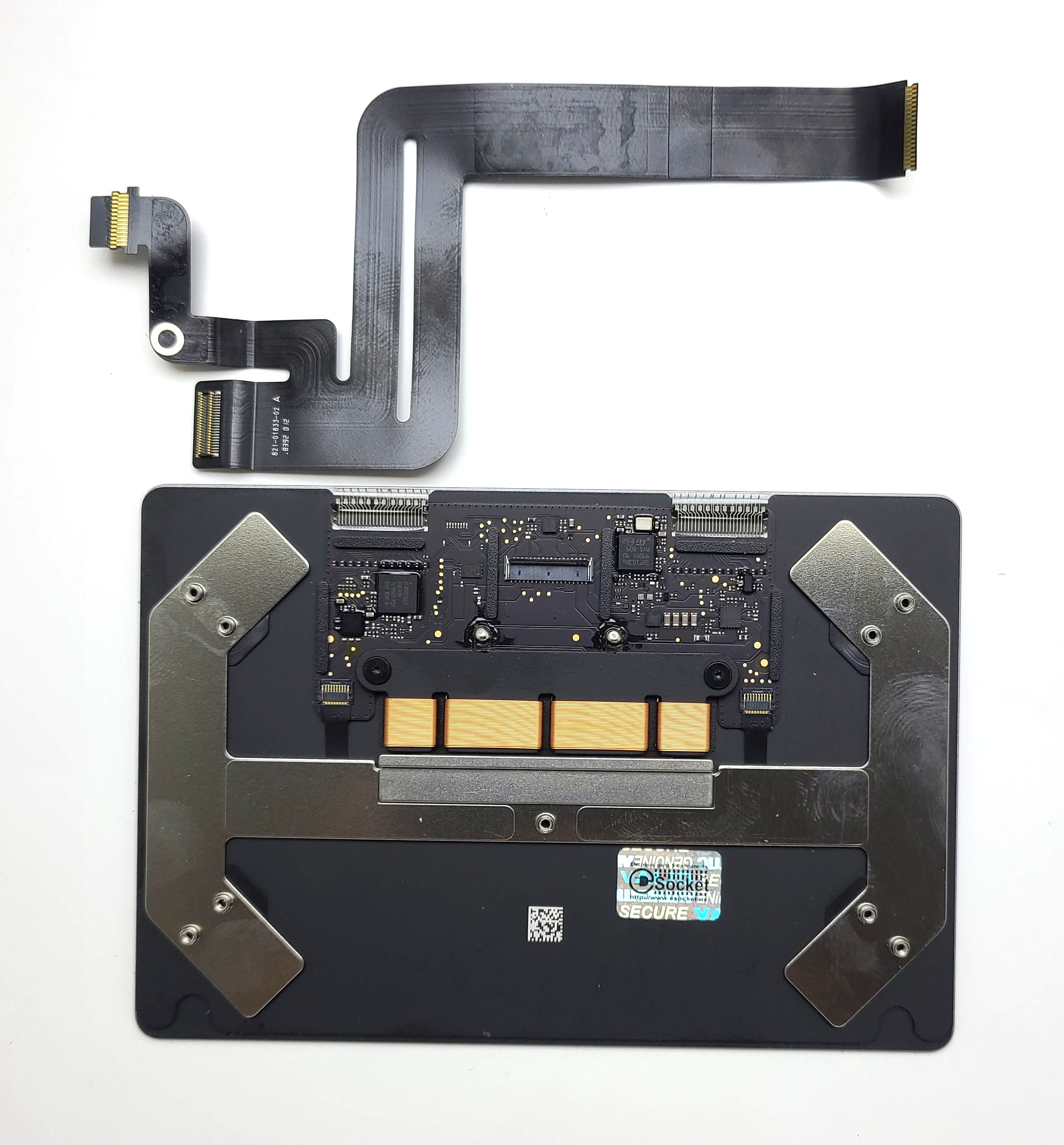 MacBook Air 13" A1932 SPACE GRAY TRACKPAD TOUCHPAD 661-11906 w/ CABLE 821-01833 - Image 2