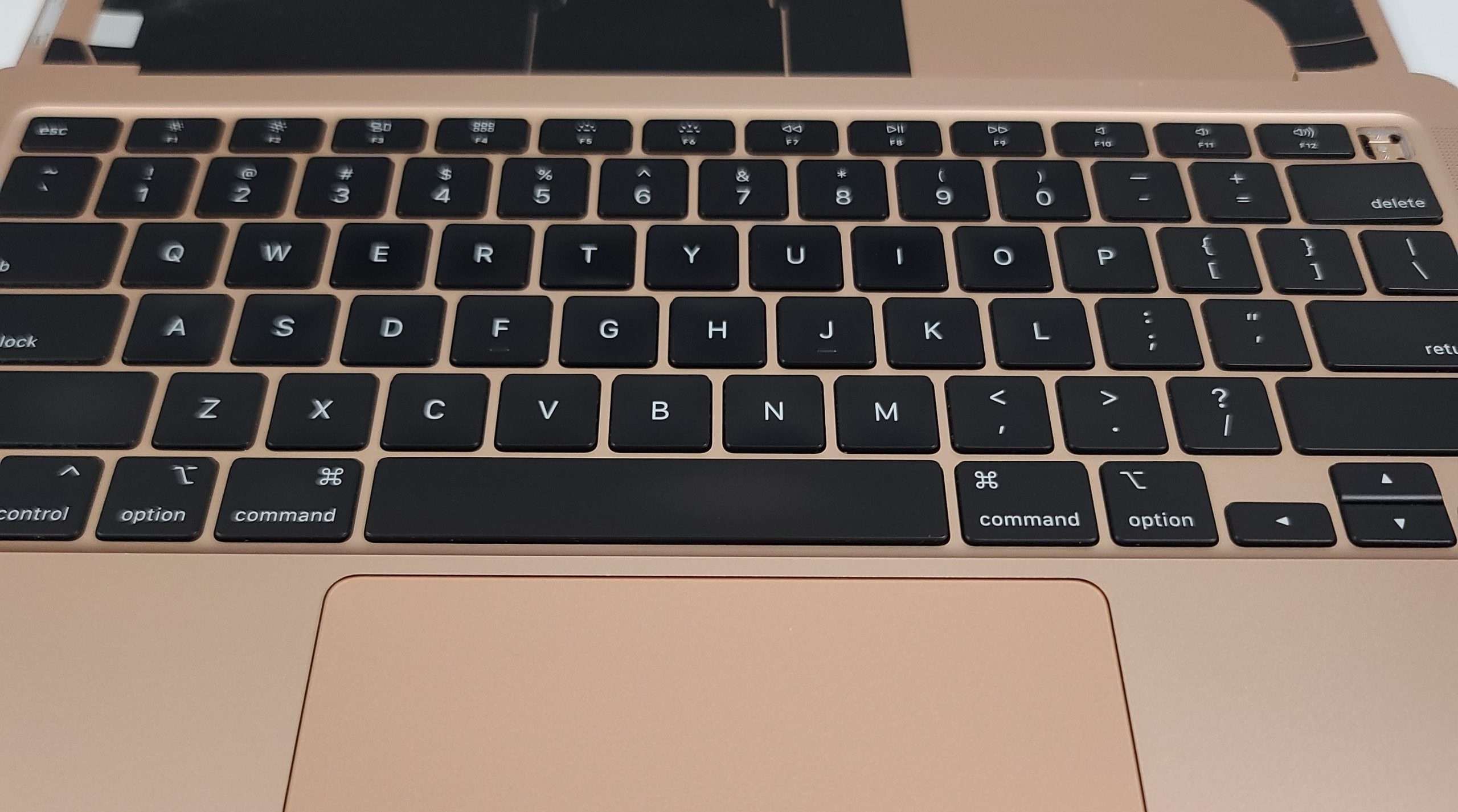 GRD B+ MacBook Air 13 A2179 Gold Top Case Keyboard Touchpad Battery Cover - Image 5