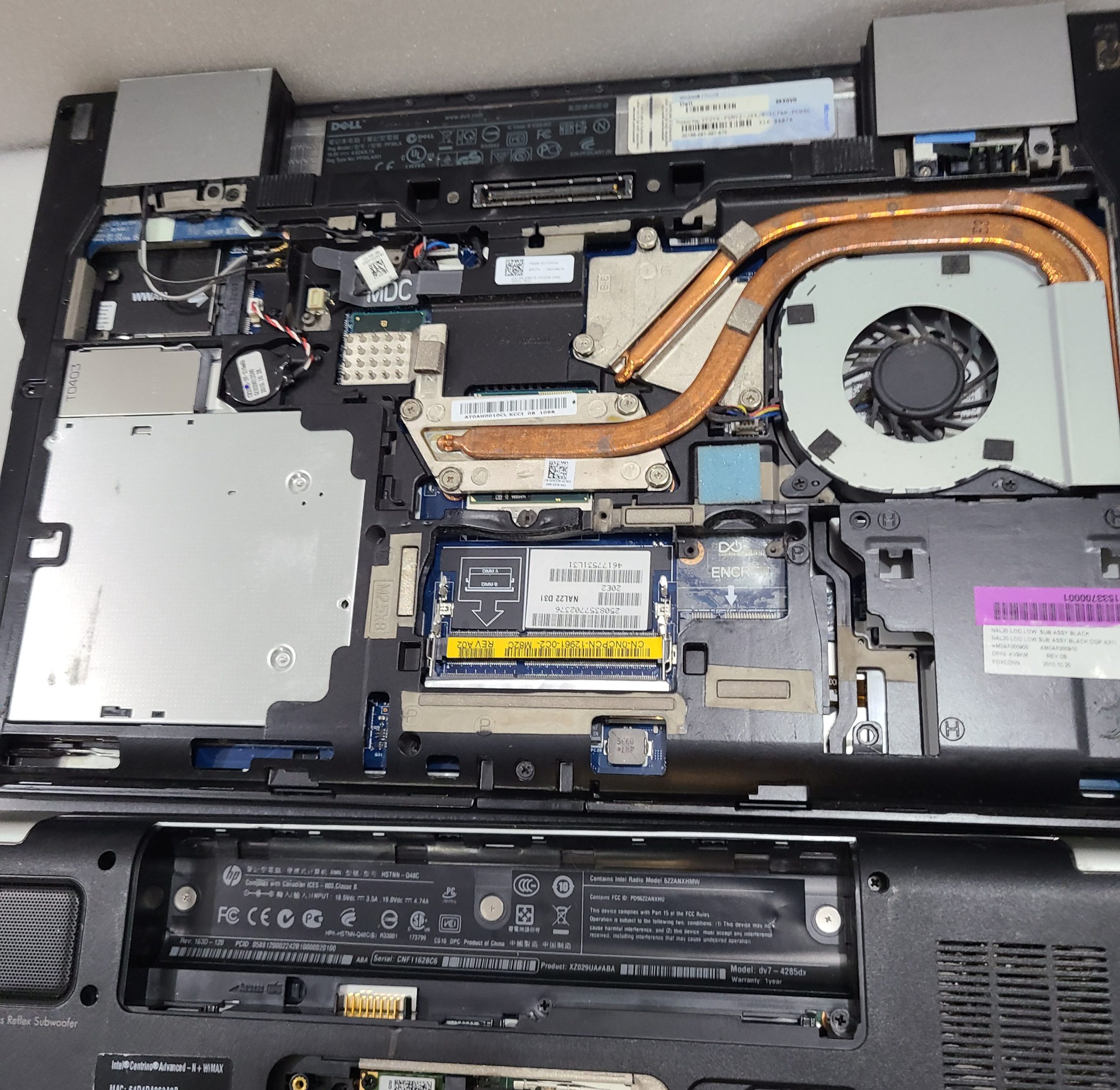 Lot of 4 Laptops - HP, Gateway, Dell - FOR PARTS - Image 6