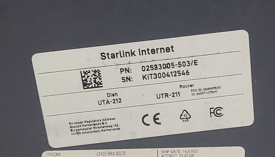 Starlink V2 Satellite Dish Kit with Router & Ethernet Adapter - UTA-212 UTR-211 - Image 2