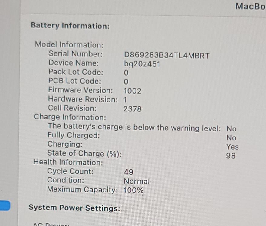 Apple 2020 MacBook Pro 13" MYD82LL/a M1 3.2GHz (8-Core GPU) 8GB RAM 256GB SSD - Image 7