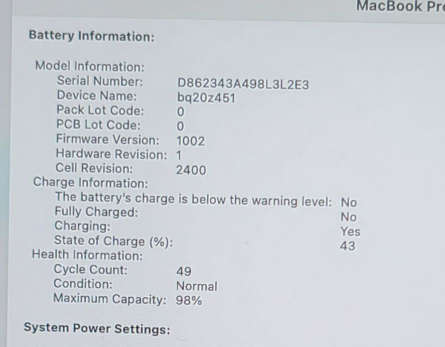 Apple 2022 MacBook Pro 13" MNEH3LL/A M2 3.4GHz (10-Core GPU) 8GB RAM 256GB SSD - Image 9