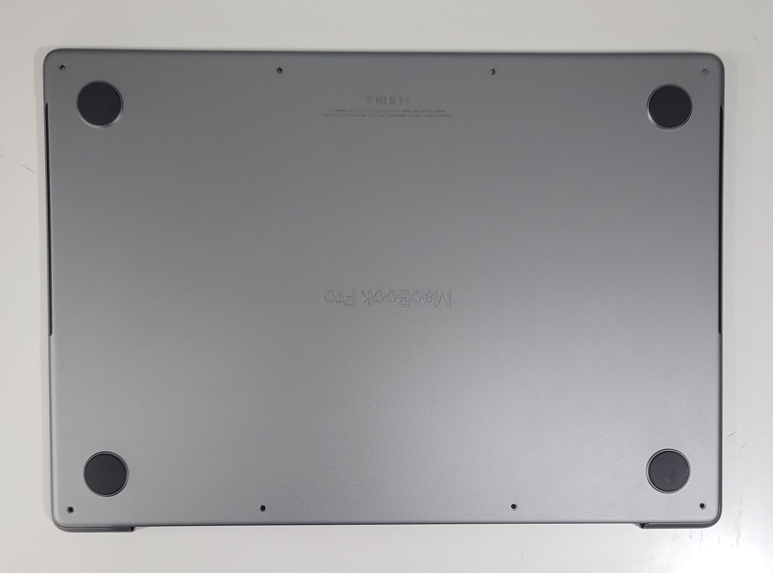 A2442 MACBOOK PRO 14" M1 PRO, 2021 - TOP CASE GREY TRACKPAD BATTERY 93% GRD A - Image 5