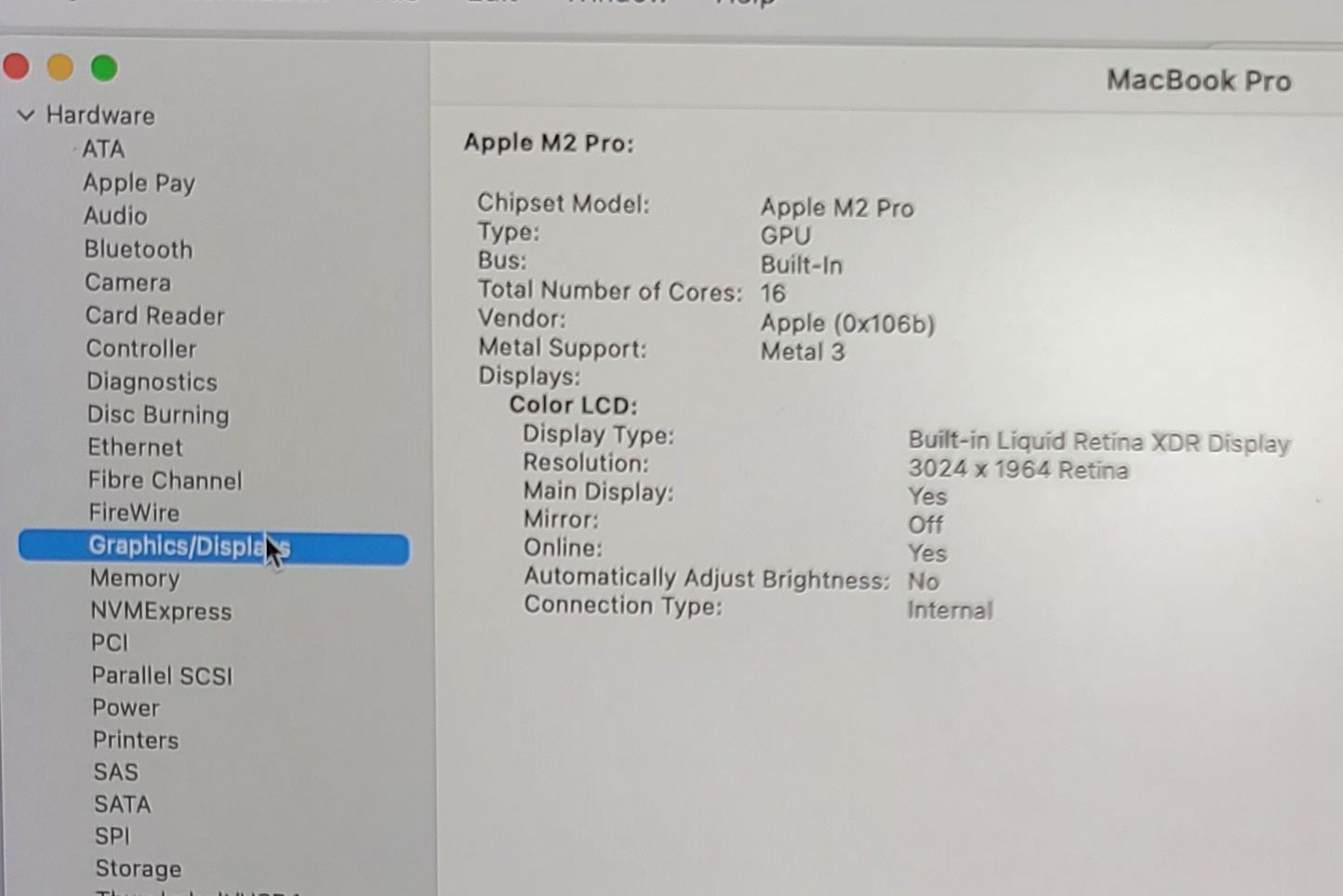 MacBook Pro 14" A2779 2023 M2 Pro 16GB 512GB Logic Board 820-02841-05 touchID - Image 6